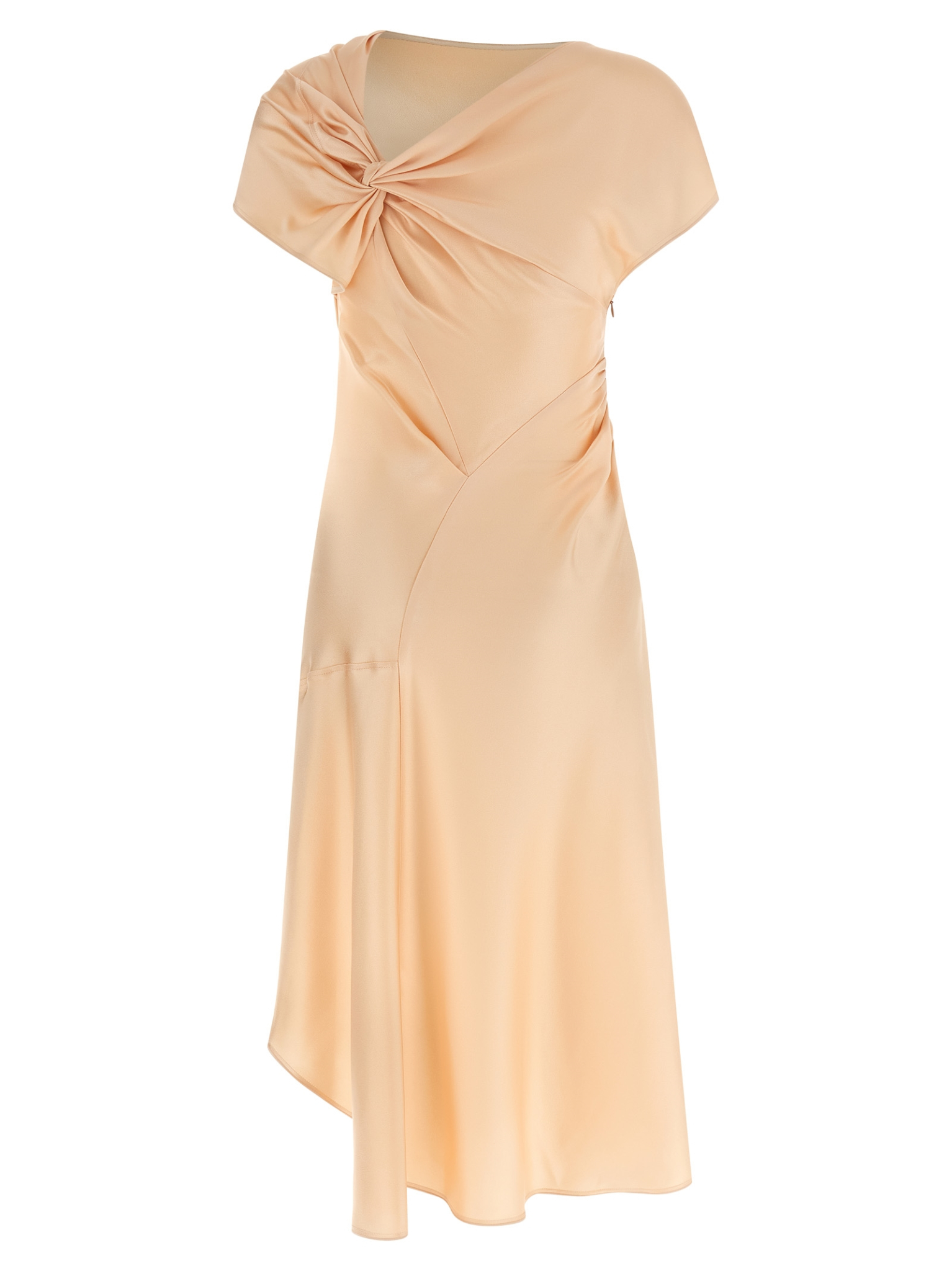 [VICTORIA BECKHAM] Short sleeve dress SS26 1226WDR007294BBLOSSOM