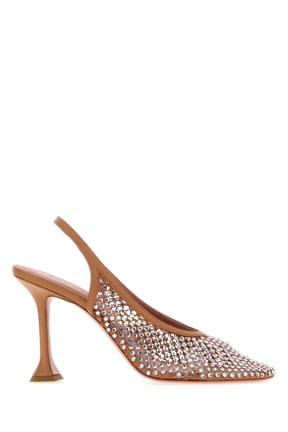[Amina Muaddi] Sandals SS26 DOLLYCRYSTALNETSLING95 LATWH