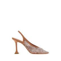 [Amina Muaddi] Sandals SS26 DOLLYCRYSTALNETSLING95 LATWH