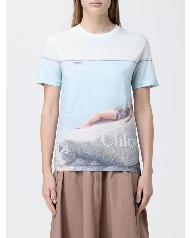 [Chloe] T-shirts Short Sleeve SS26 CH26UJH11288 107