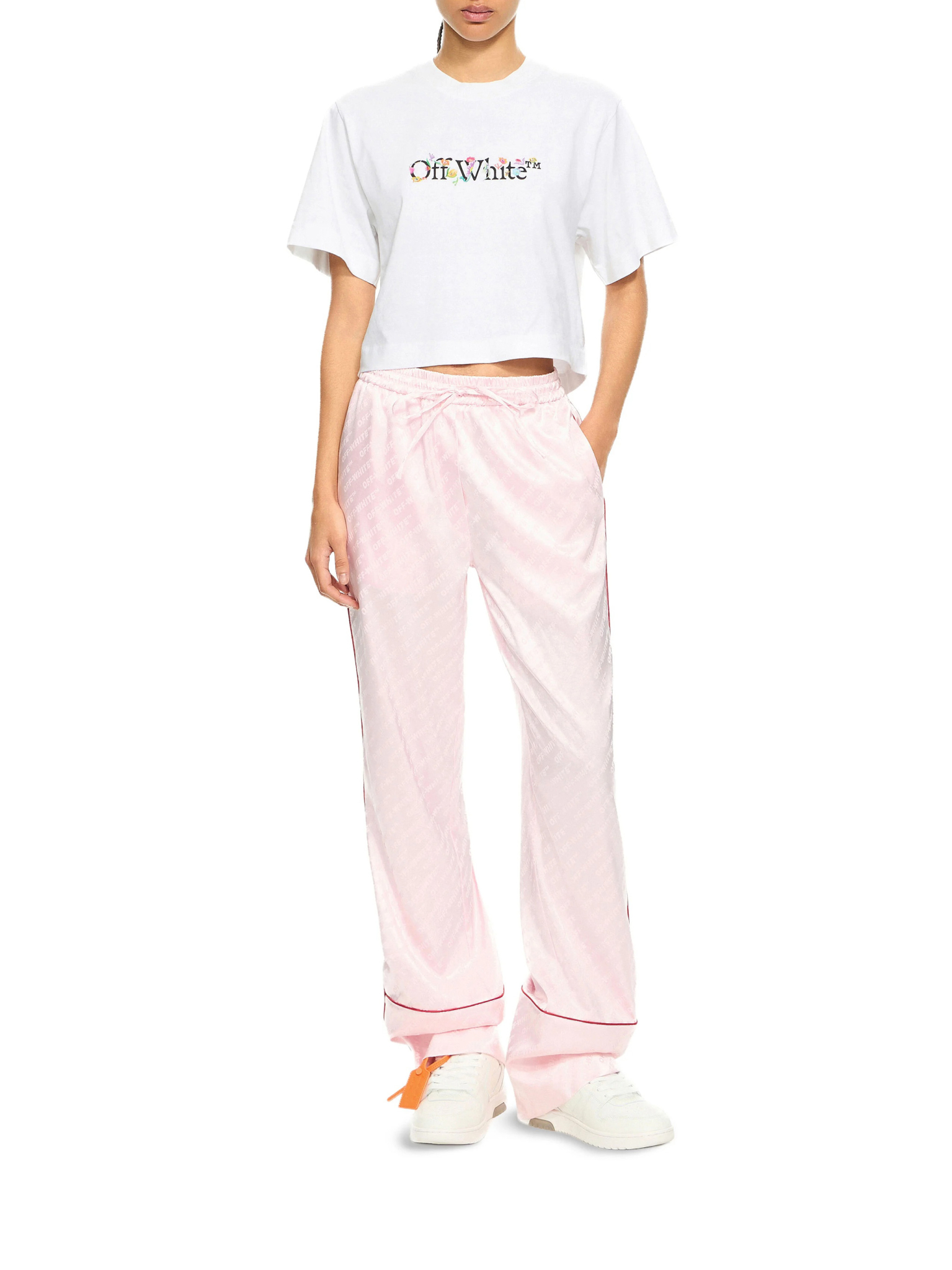 [Off-White] T-shirts Short Sleeve FW26 2AA090S26JER001
