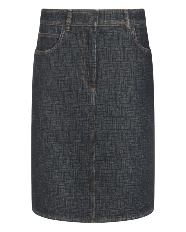 [Fendi] Midi skirt FW26 FLQ604 AW82