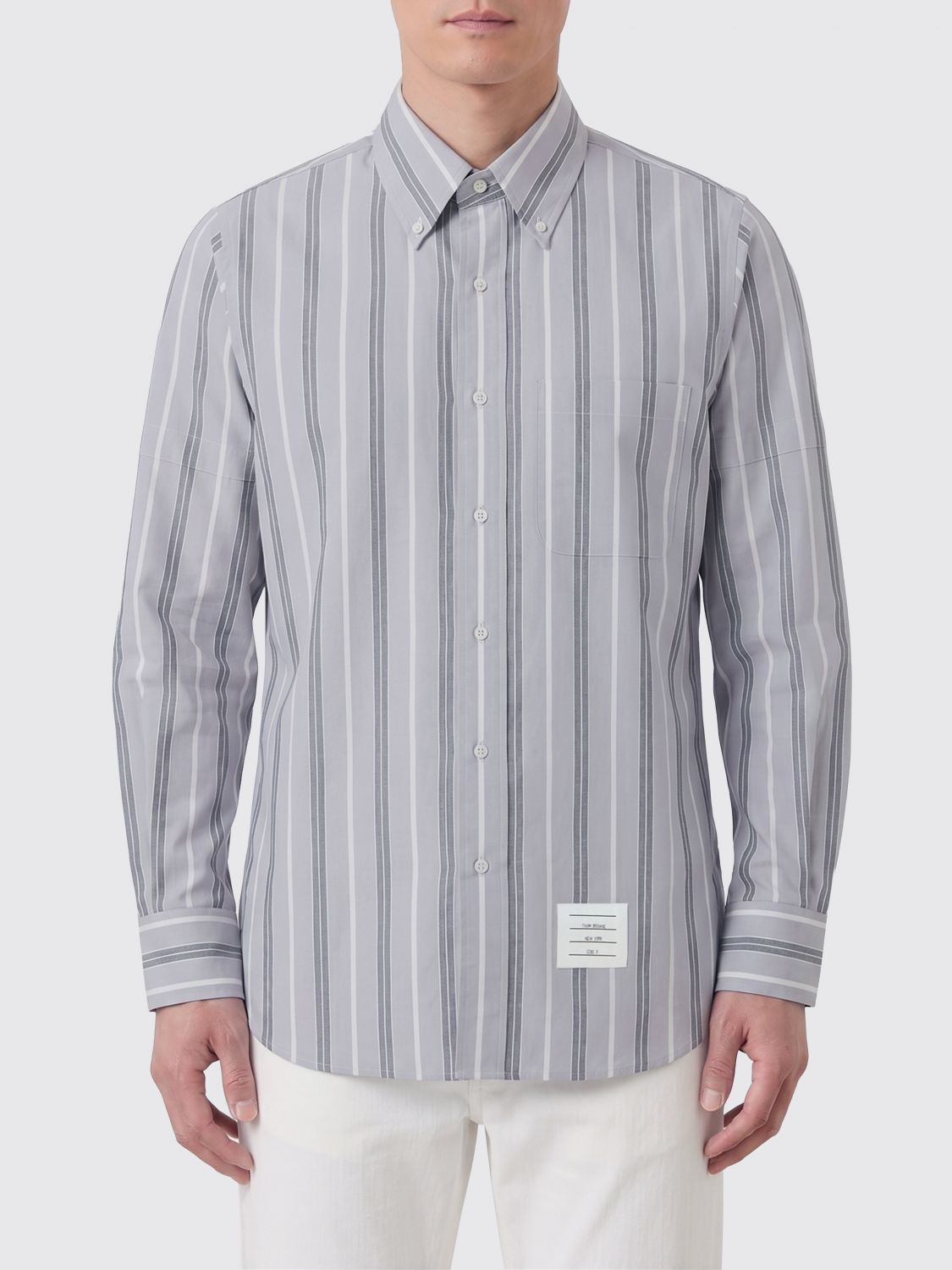 [Thom Browne] Shirts SS26 MWL437OF1157 035