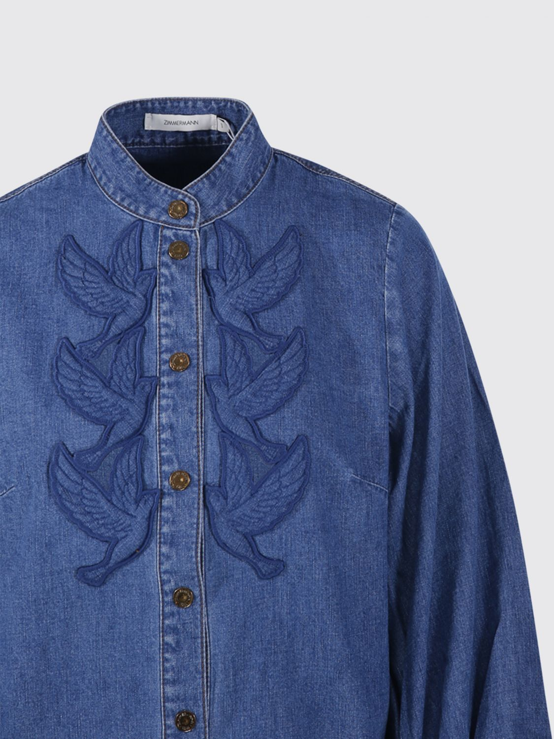 [Zimmermann] Shirt SS26 8761TS26R BAY BLUE