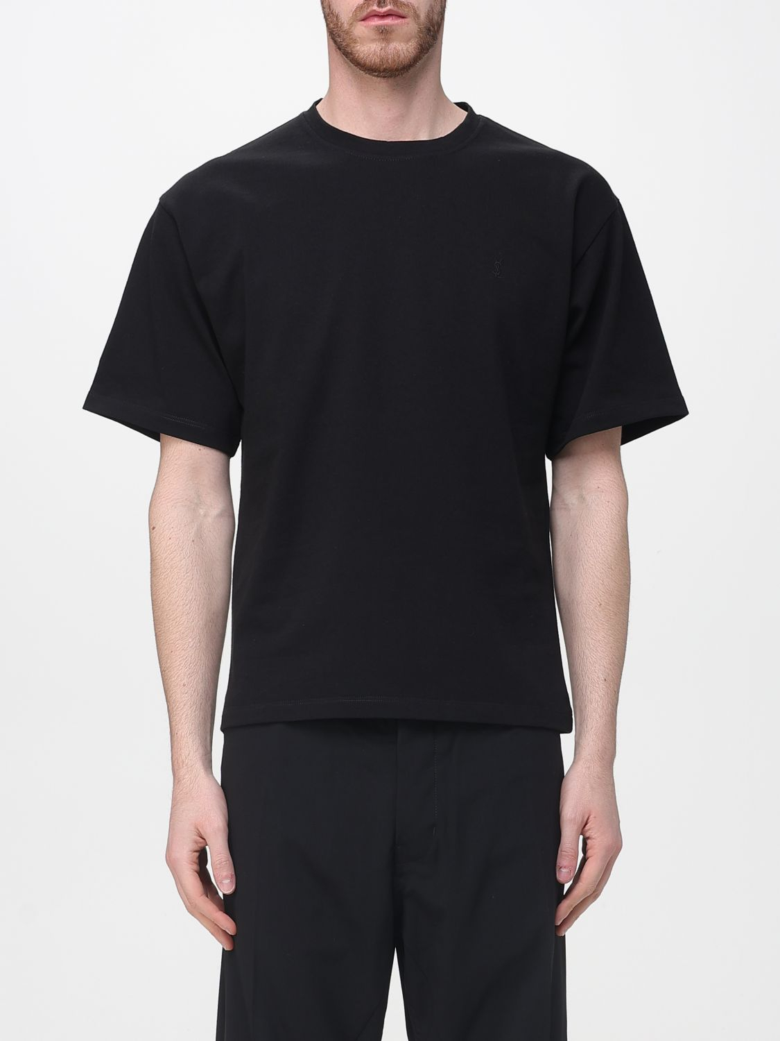 [Saint Laurent] T-shirts SS26 862769Y38AK 1000