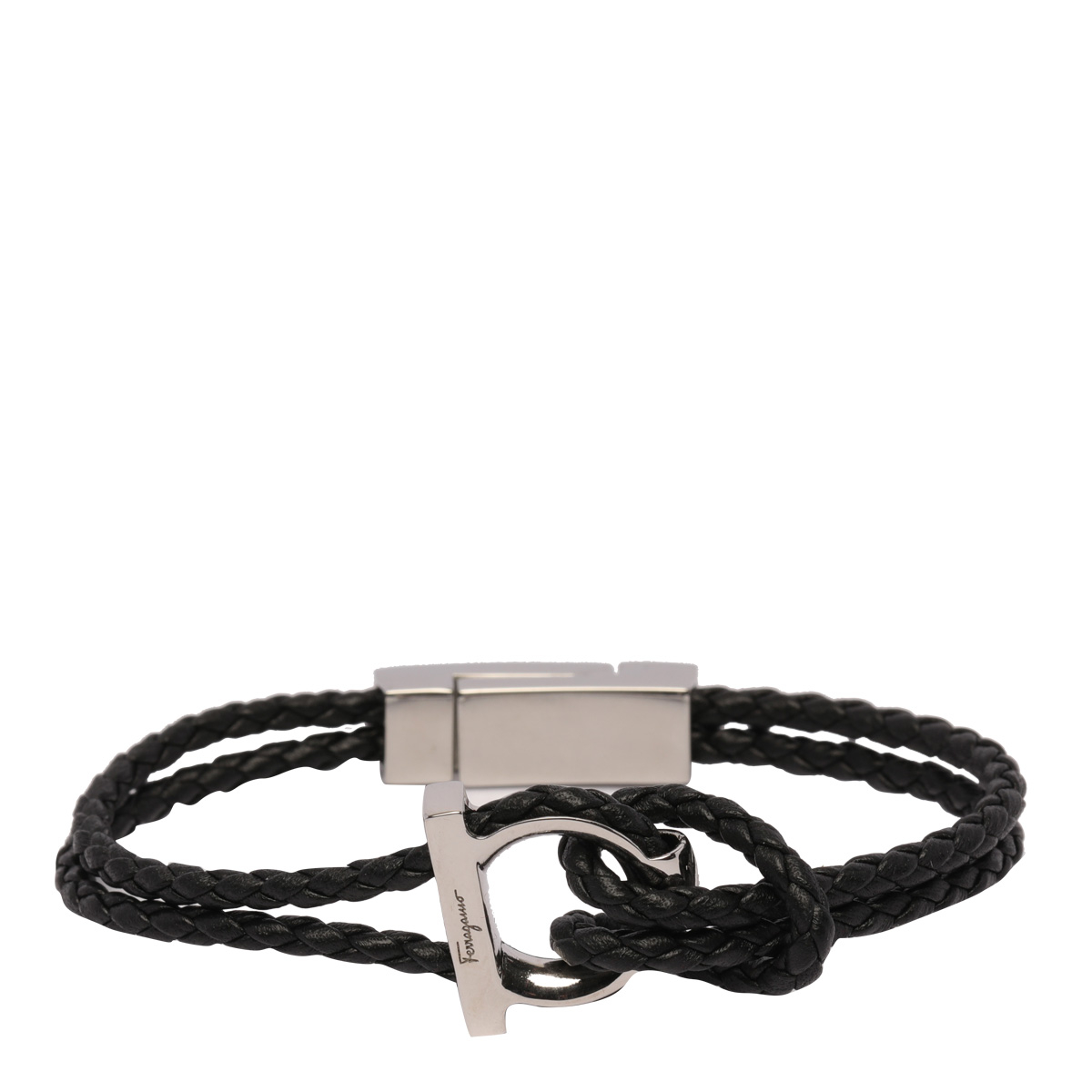 [Salvatore Ferragamo] Bracelet FW26 712417770141BLACK