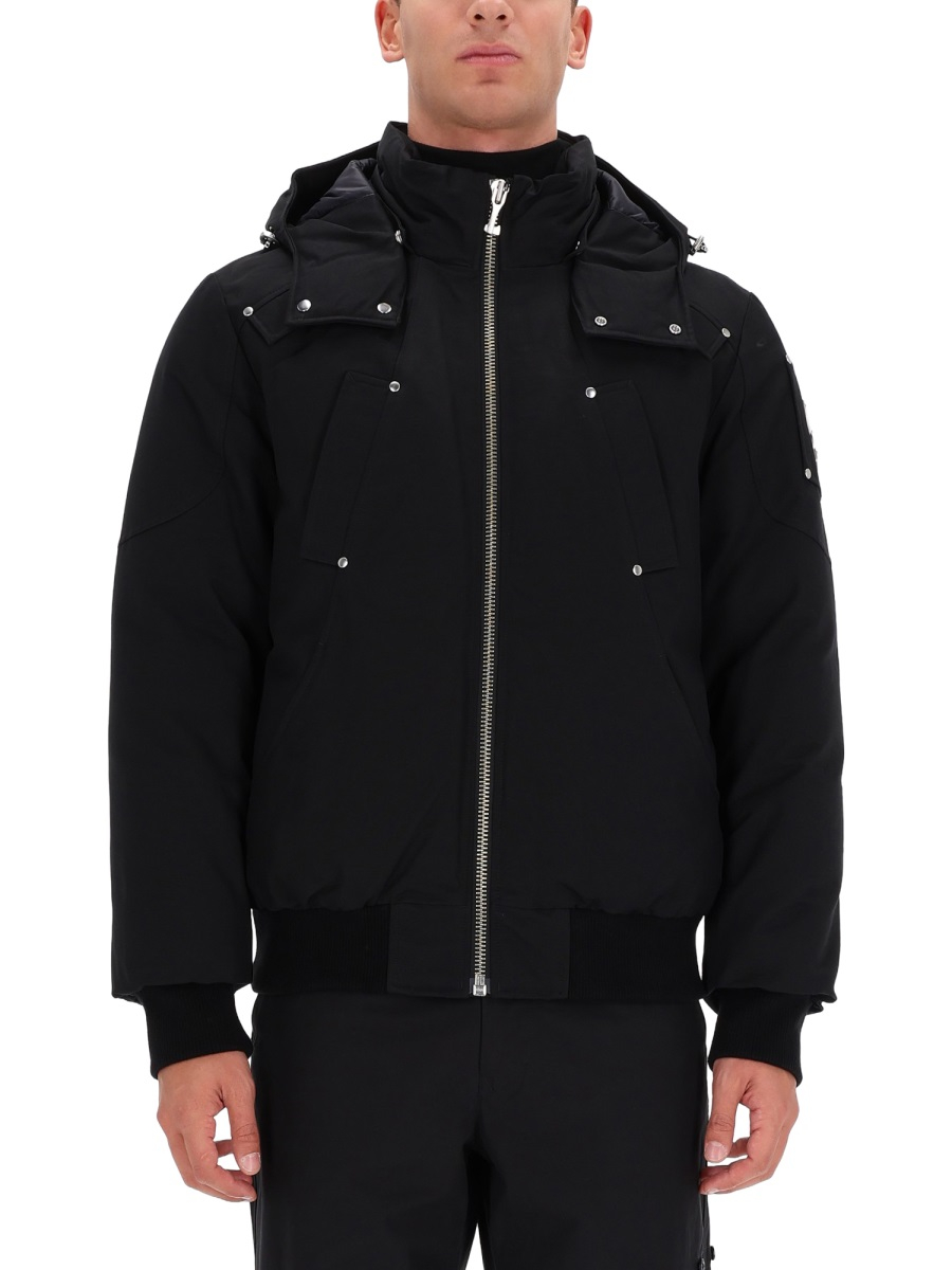 [Moose Knuckles] Bomber Jacket FW26 M35MB000S_1001