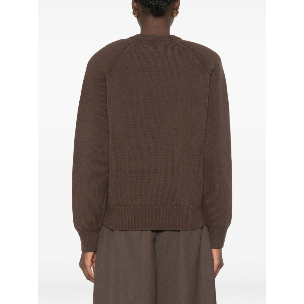 [THE FRANKIE SHOP] Knitwear FW26 LINA  BROWN