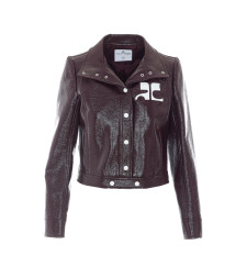 [Courreges] Leather Jacket FW26 PERCBL005VY00144010