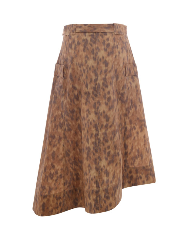 [GANNI] Long skirt SS26 A1090174ZZT
