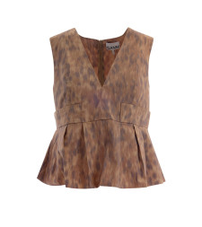 [GANNI] T-shirts Sleeveless SS26 A1040272ZZT