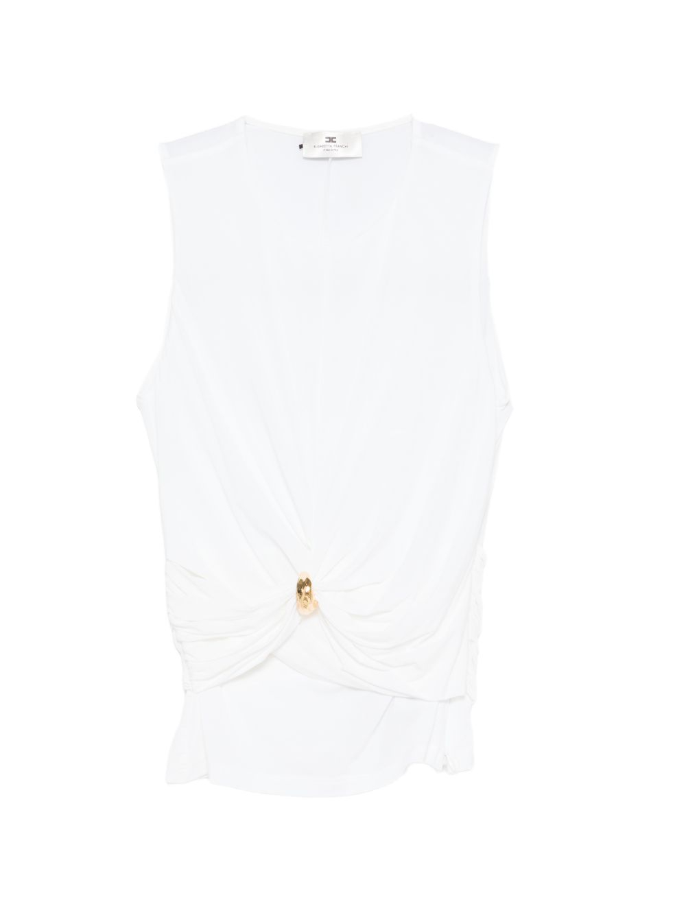 [ELISABETTA FRANCHI] T-shirts Sleeveless SS26 TO03761E2360