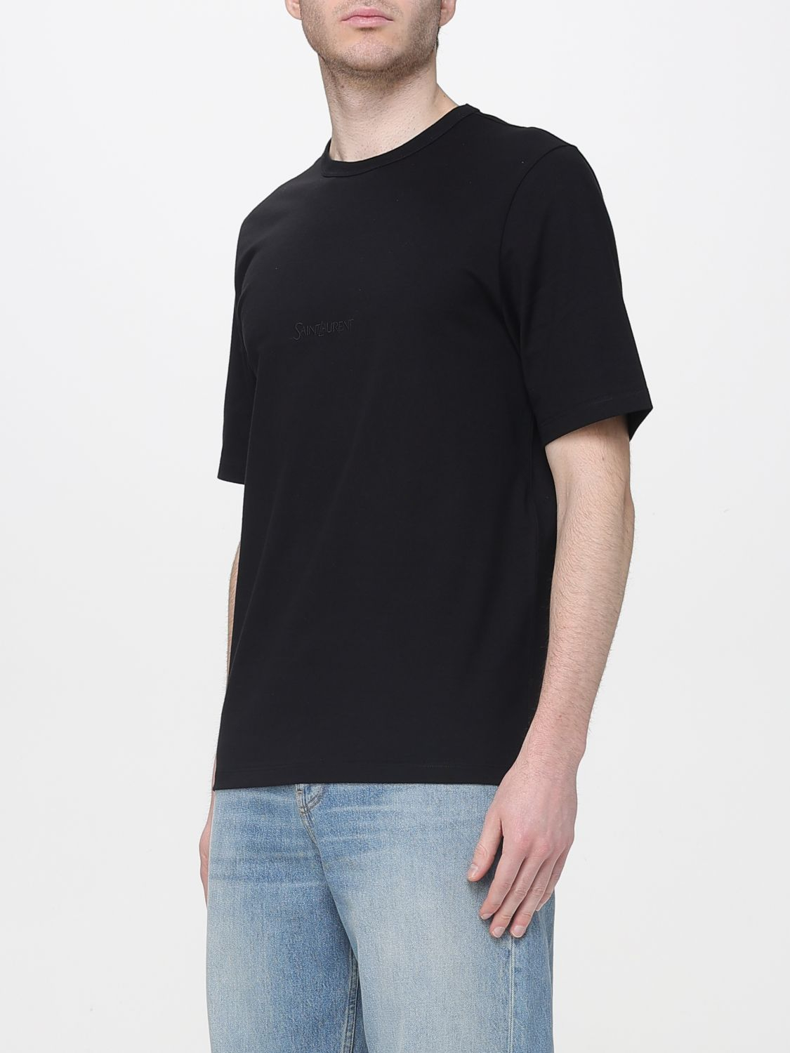 [Saint Laurent] T-shirts SS26 857461Y37XE 1000