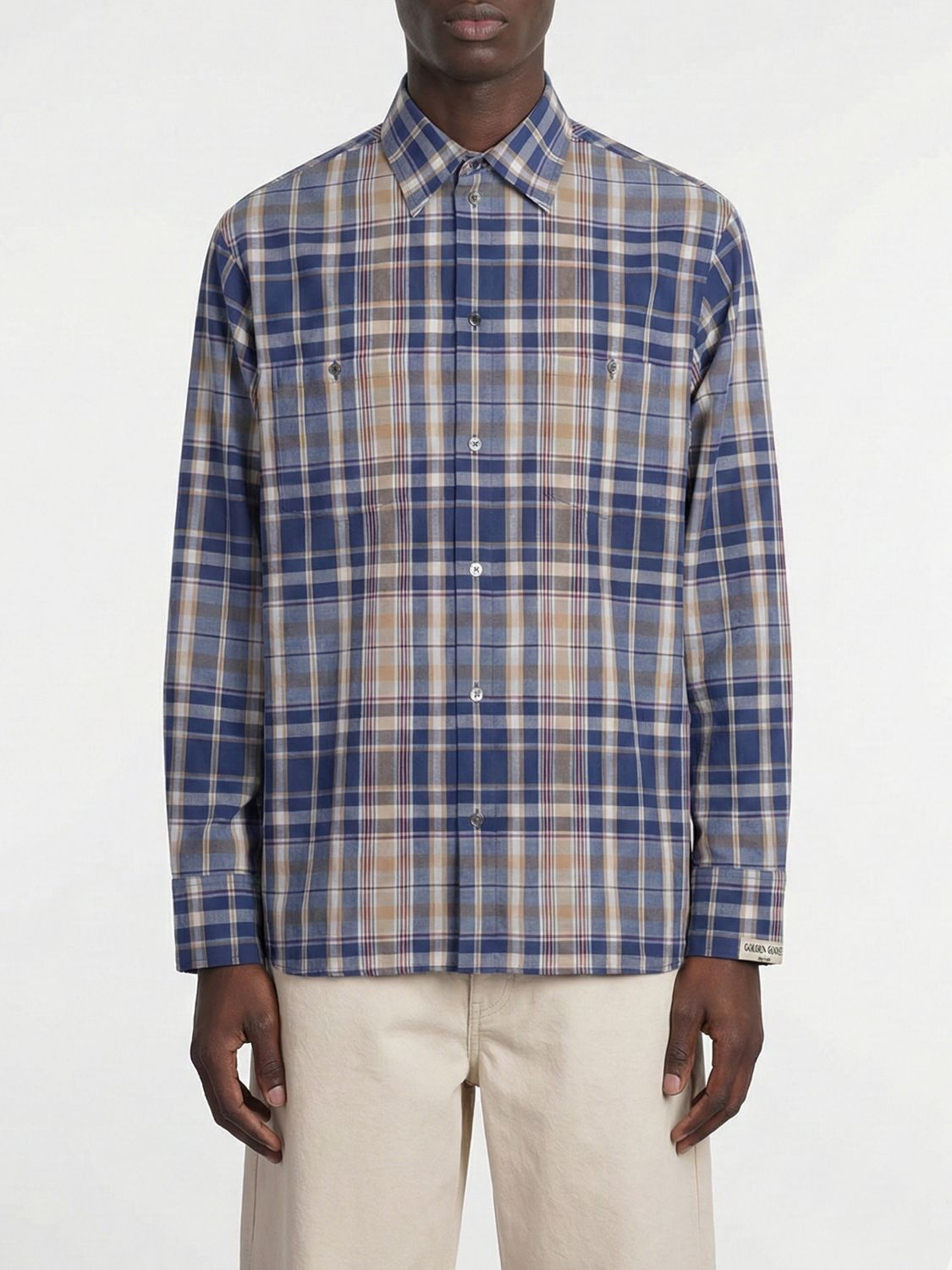 [Golden Goose] Shirts SS26 GMP02639P002341 55724