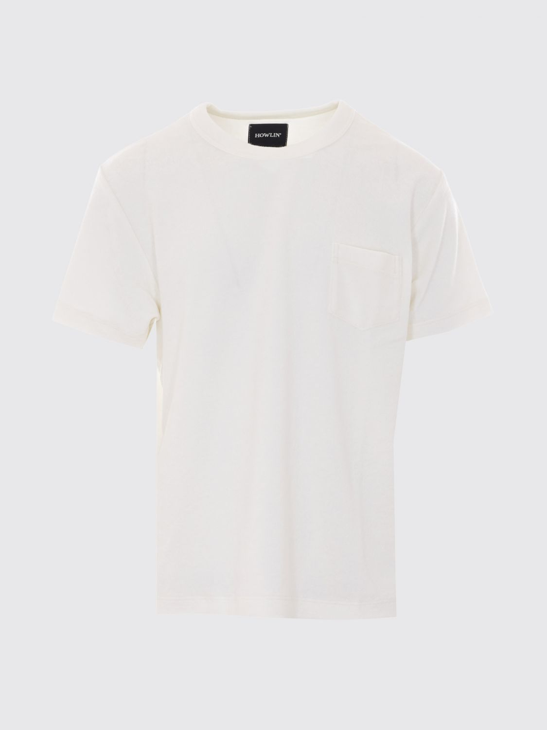 [Howlin] T-shirts Short Sleeve SS26 FONS ECRU