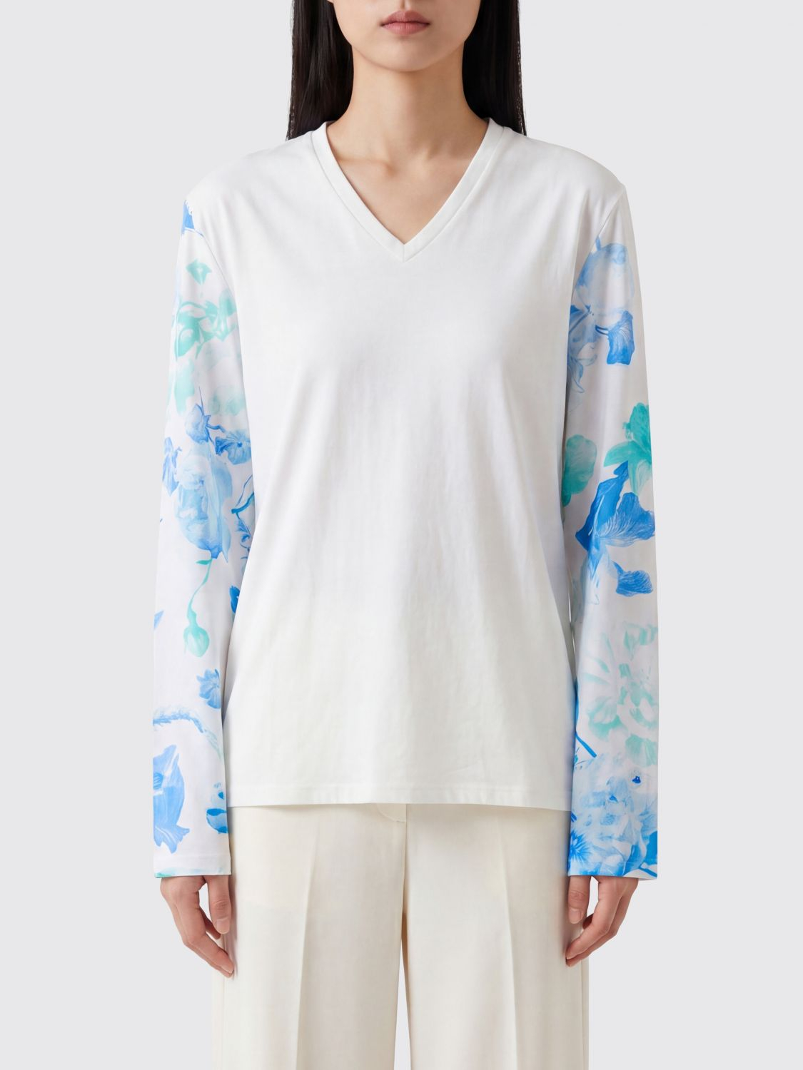 [Maison Margiela] T-shirts Long Sleeve SS26 S29GC0310S24575 977