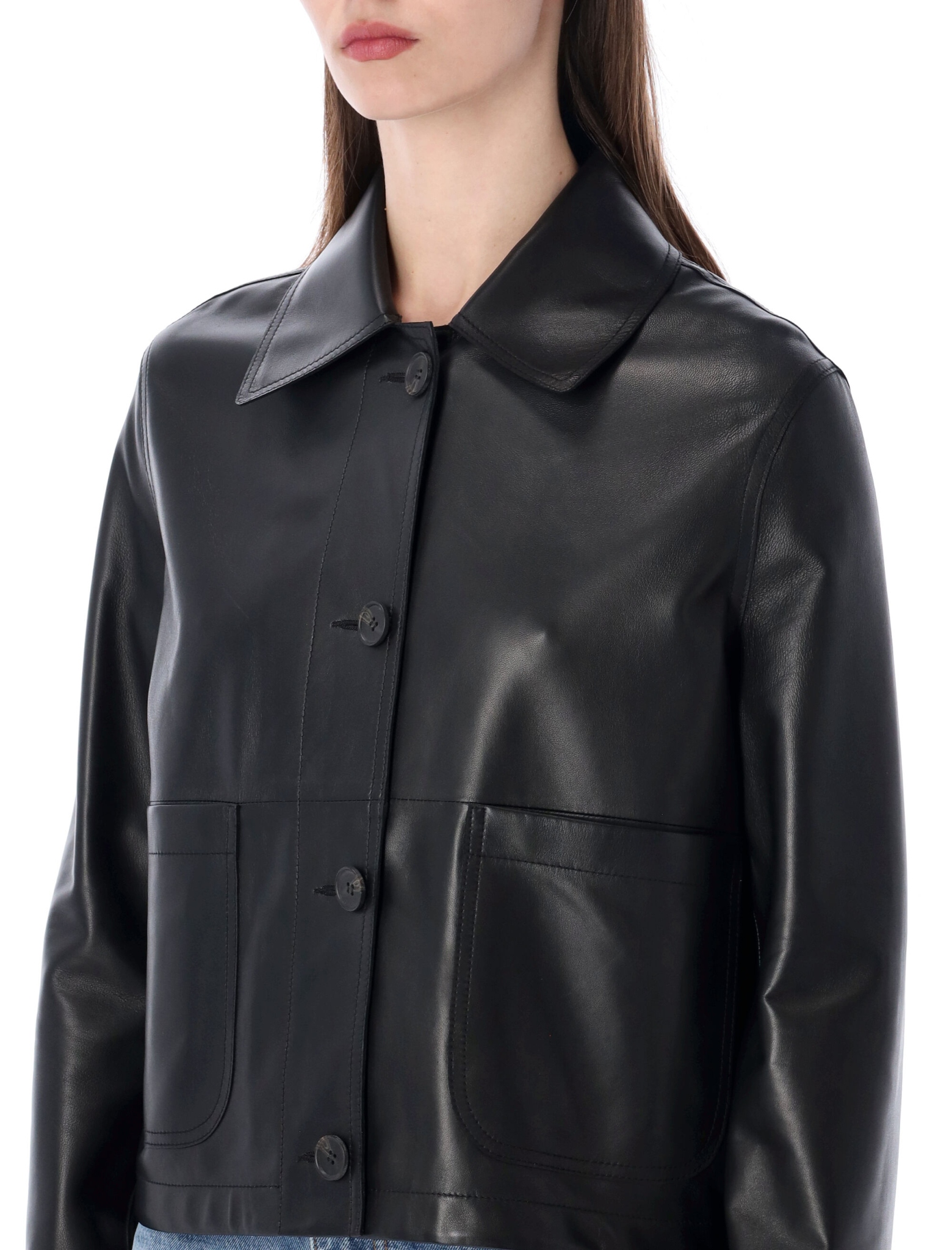 [SWORD] Leather Jacket SS26 8200SPMSMBLAC