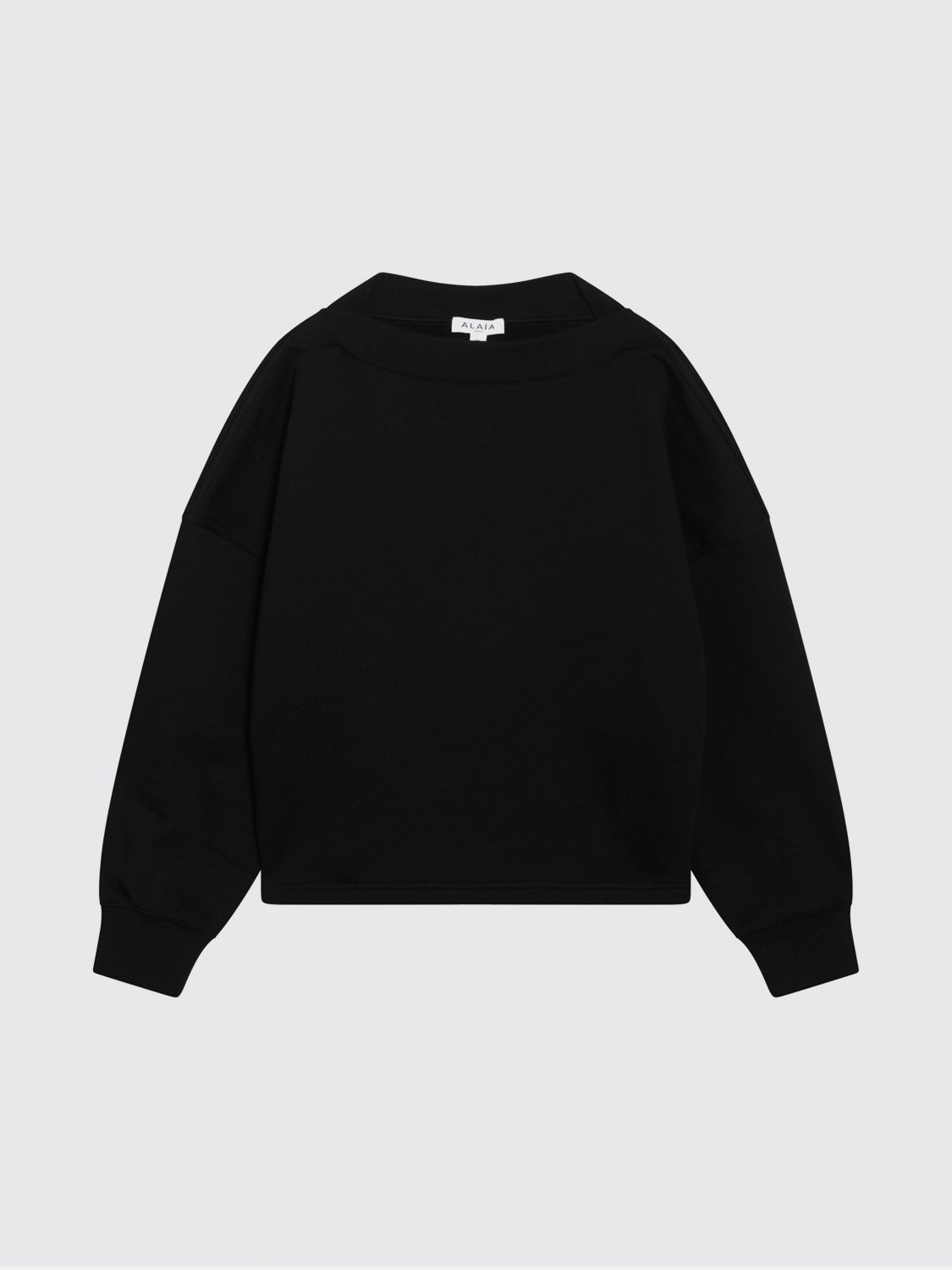 [Alaia] Sweatshirt SS26 AA9E0331J094C 999