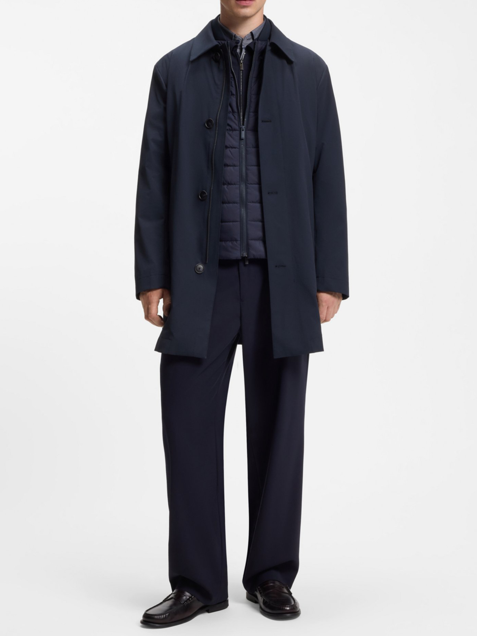 [HUGO BOSS] Coat FW26 50564677