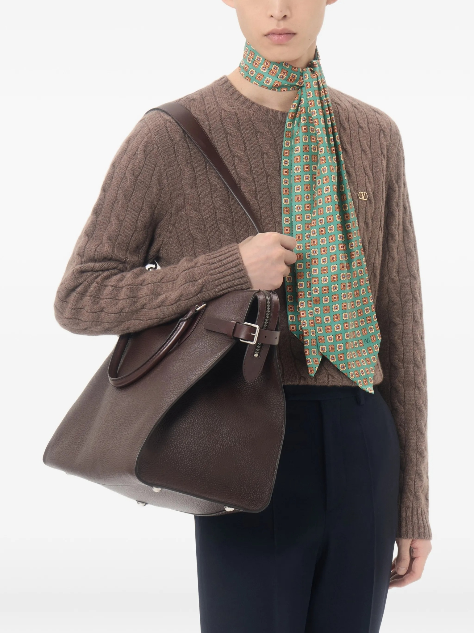 [Valentino] Knitwear FW26 9V3KC38ZBLJ