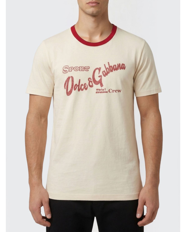 [Dolce & Gabbana] T-shirts Short Sleeve SS26 G8TI9TG7POX M0299