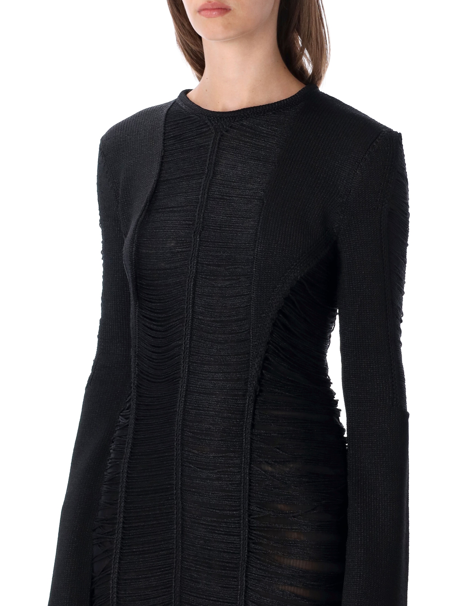 [The Attico] Long sleeve dress FW26 WCA00525KVV097AA100