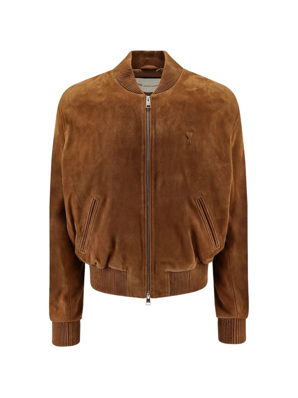 [Ami Paris] Leather Jacket FW26 HJK152LH0059282