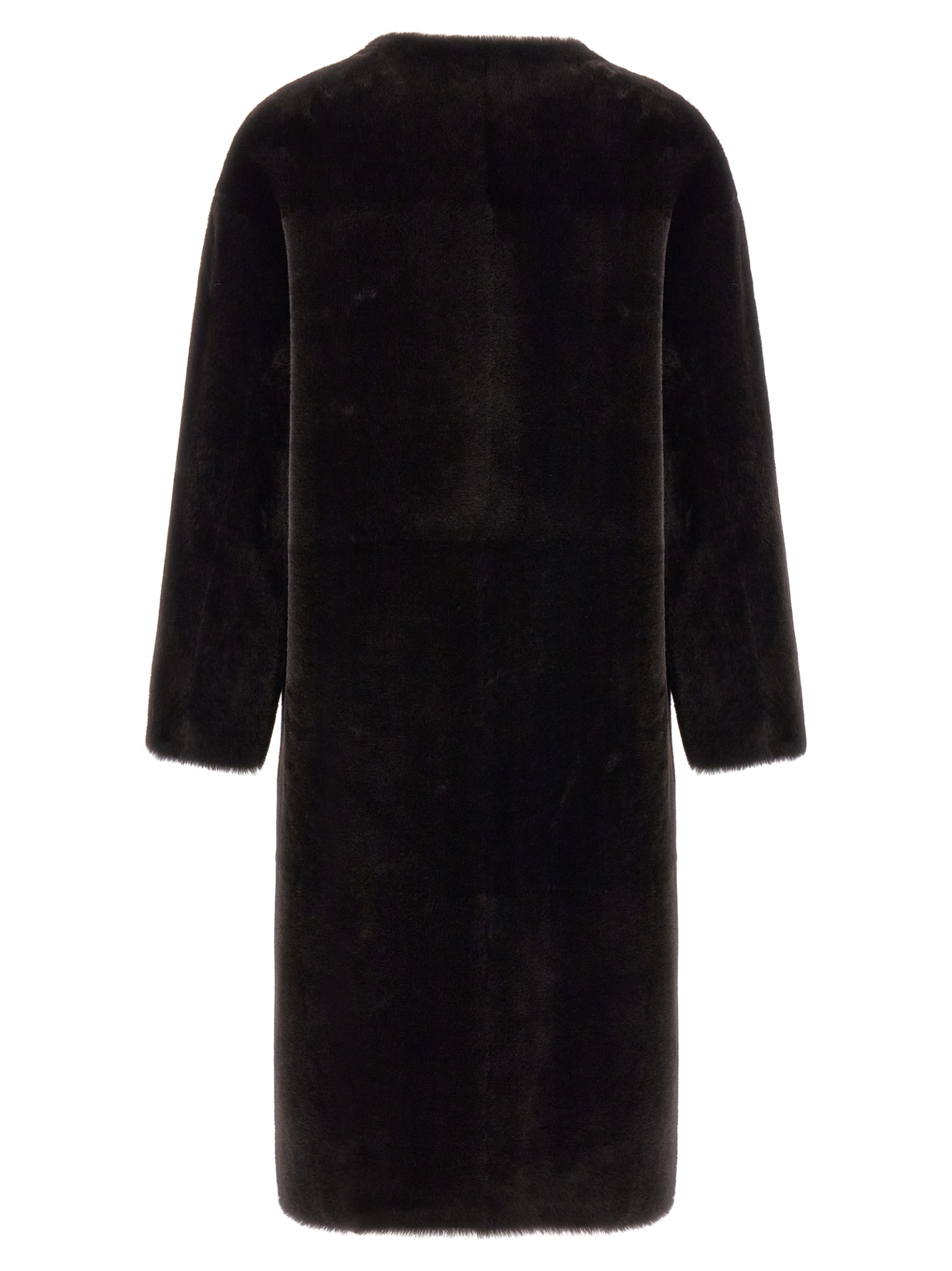 [Blancha] Fur Jacket FW26 26106300CIOCCOLATO