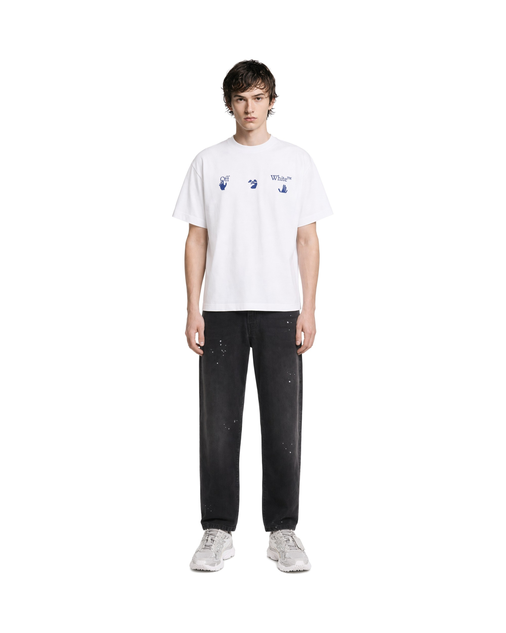 [Off-White] T-shirts FW26 OMAA120F26JER01810100