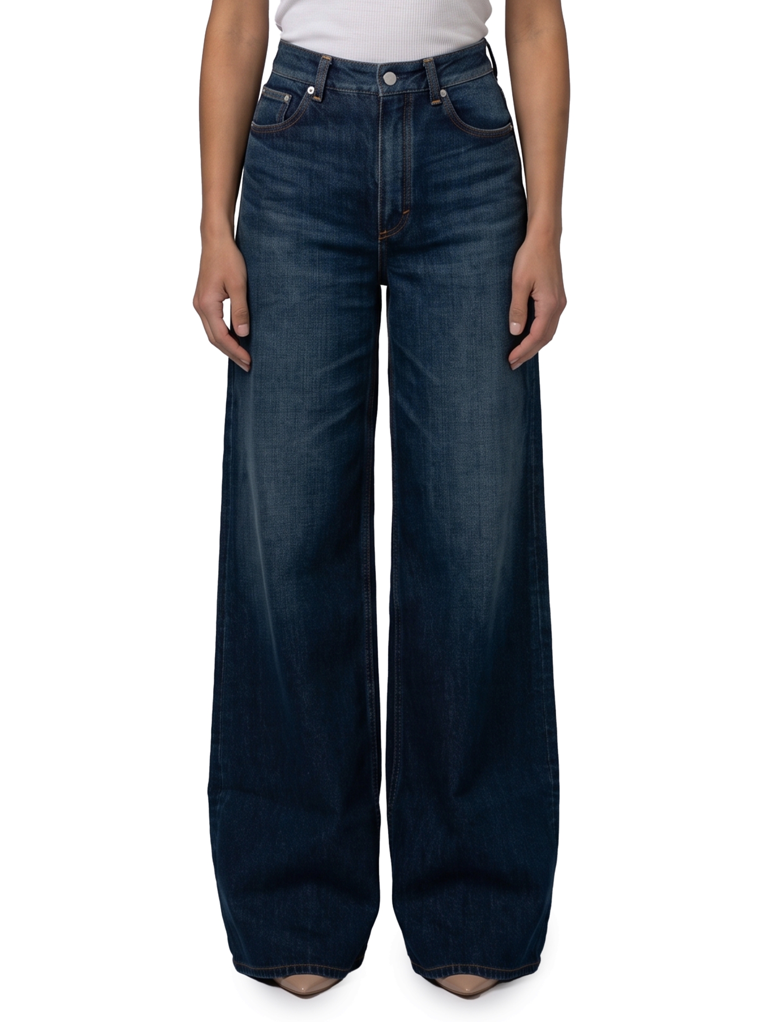 [Alaia] Jeans FW26 AA9P1277D021C__A24