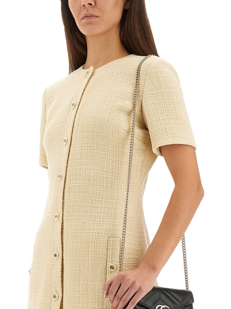 [Gucci] Short sleeve dress FW25 827310_ZASX29208