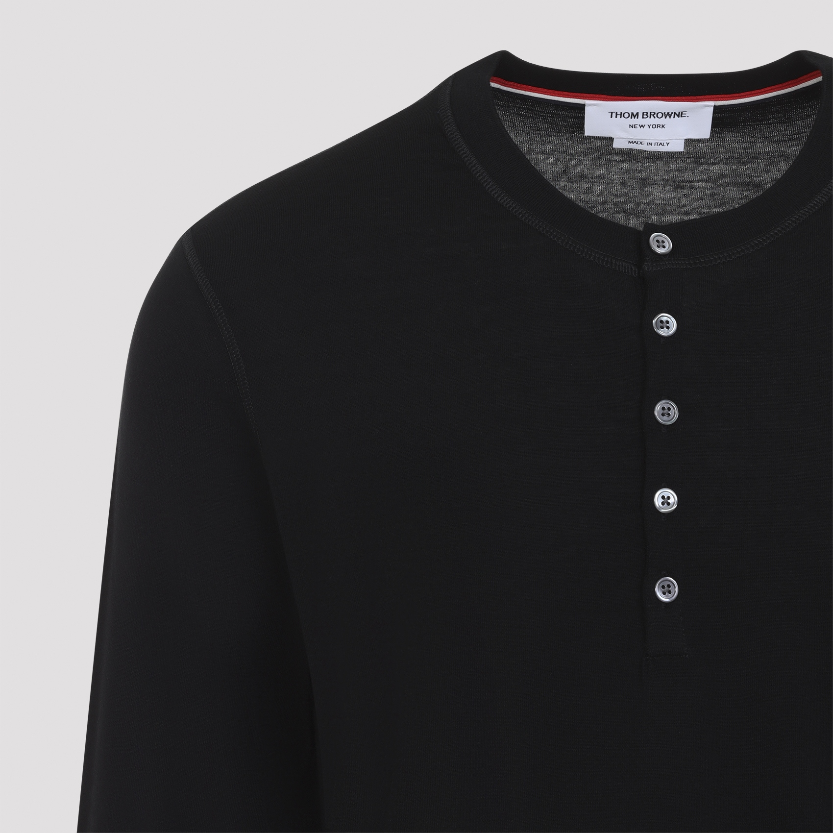[Thom Browne] T-shirts Long Sleeve FW26 MJS319A.J0301