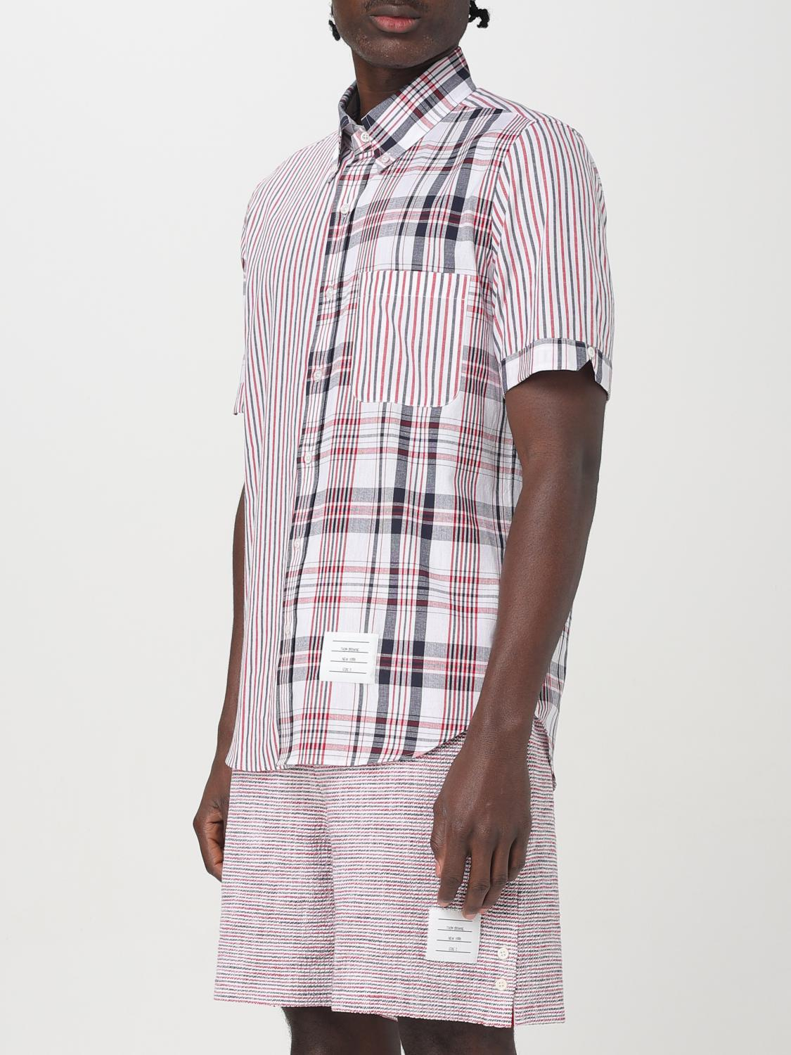 [Thom Browne] Shirts Short Sleeve SS25 MWS239FF0808 960