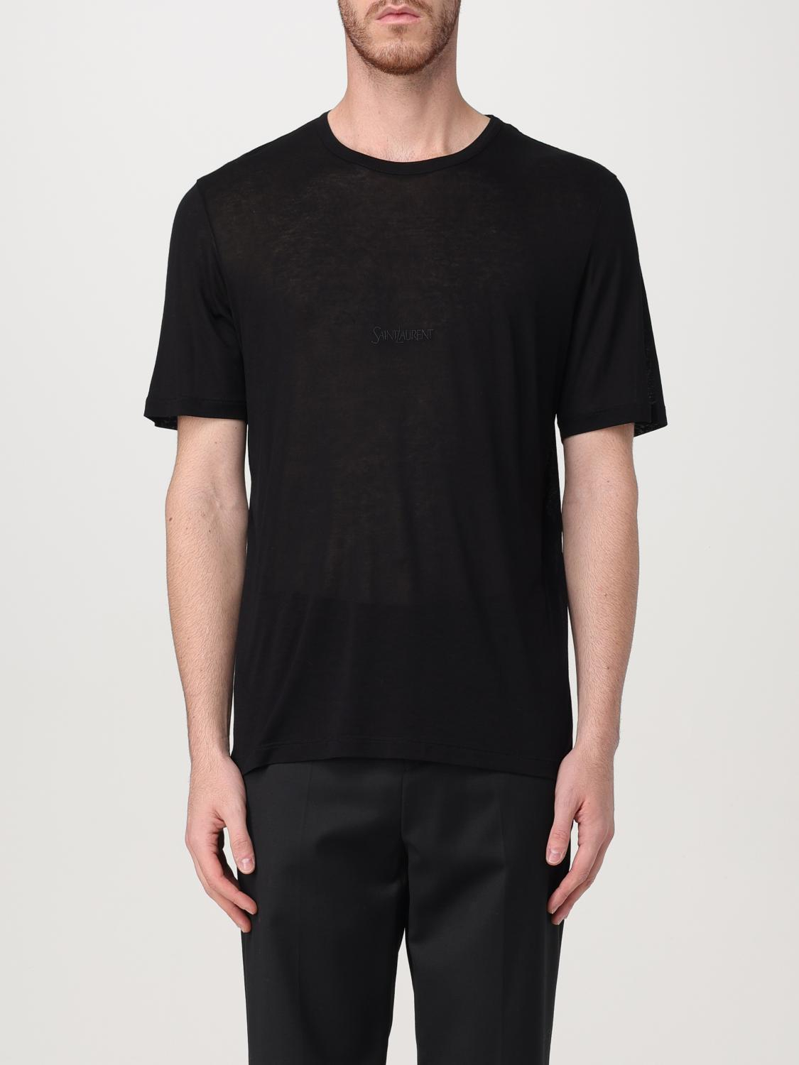 [Saint Laurent] T-shirts Short Sleeve FW25 749102Y37IL 1000