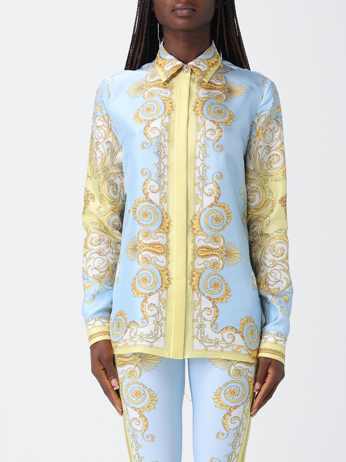 [Versace] Shirts Long Sleeve SS26 10013601A17165 5Y580