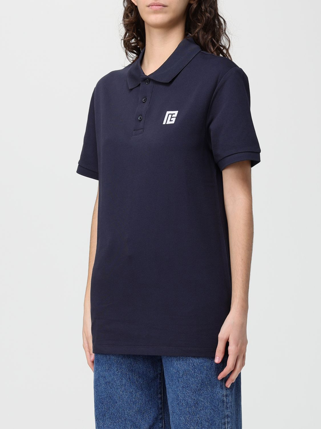 [Balmain] T-shirts Short Sleeve SS26 GH1GB085BC87 SIV