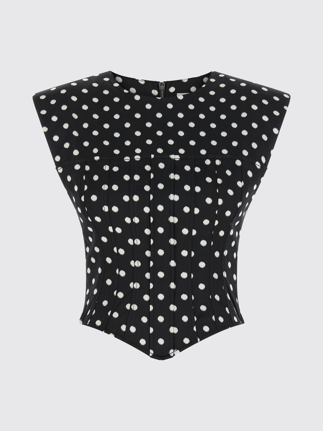 [GANNI] T-shirts Sleeveless SS26 A1040078 099