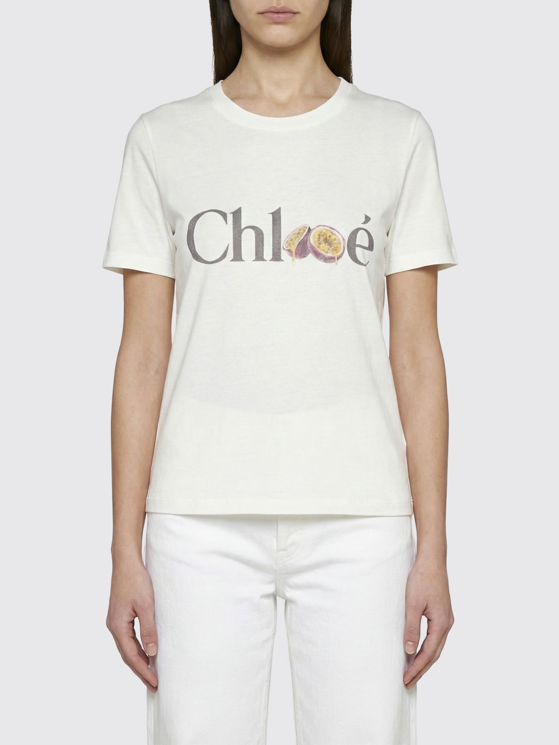 [Chloe] T-shirts Short Sleeve SS26 CH26SJH08197 101