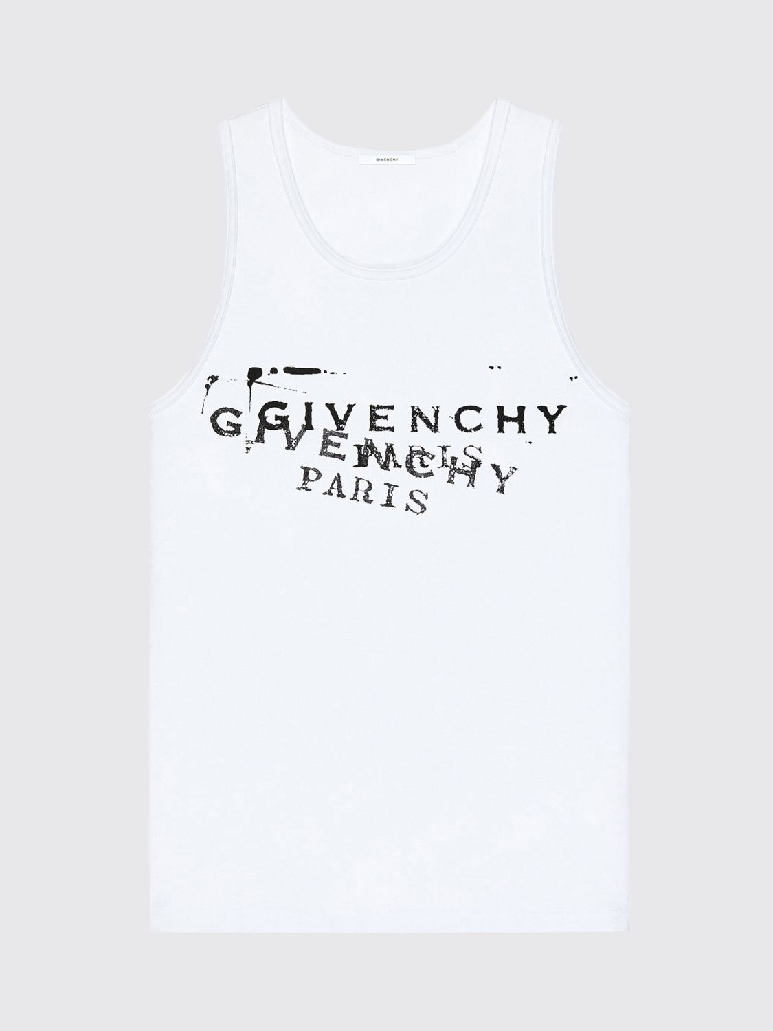 [Givenchy] T-shirts Sleeveless SS26 BM71NH3YSA 100