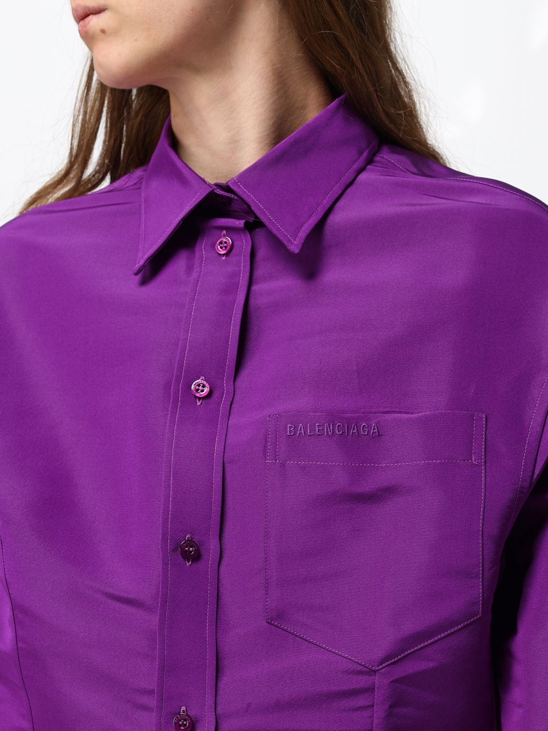 [Balenciaga] Shirts Long Sleeve FW26 872318TUP19 5210