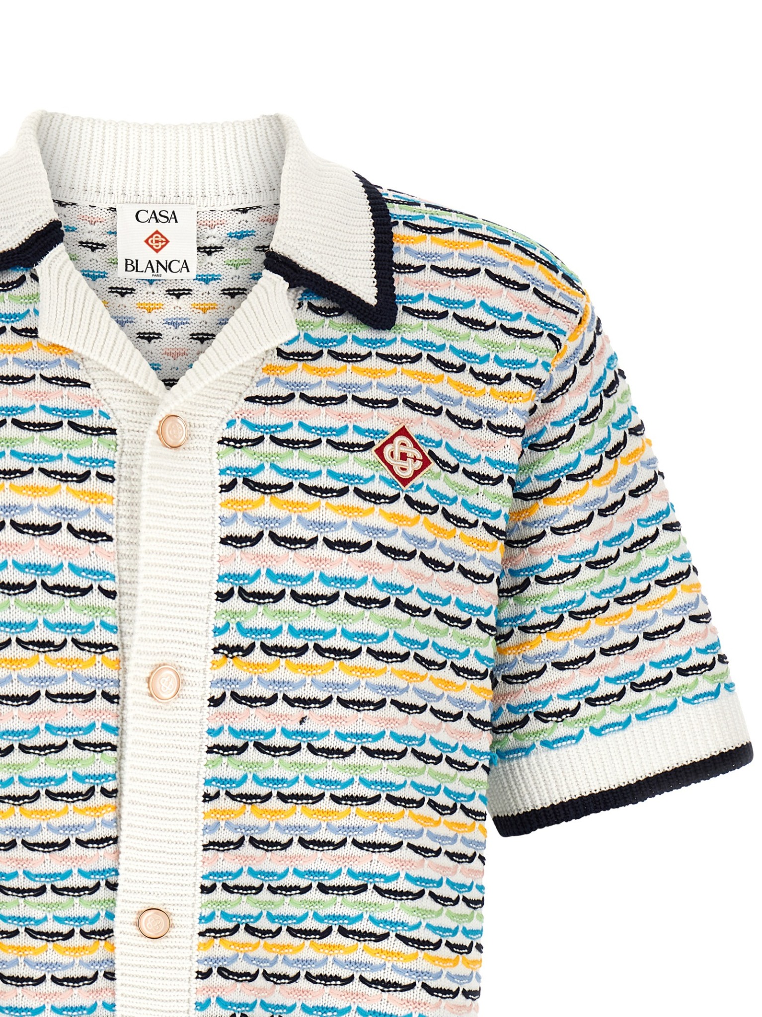 [Casablanca] Shirts Short Sleeve FW26 MPF26KW120901MULTI