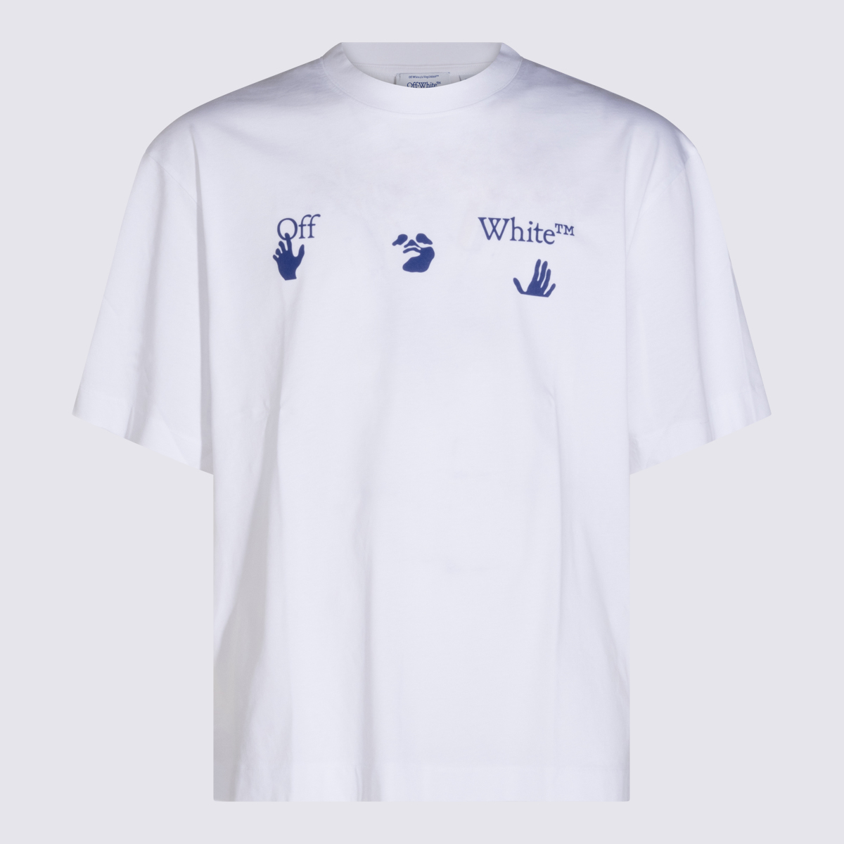 [Off-White] T-shirts Short Sleeve FW26 OMAA120F26JER0181000