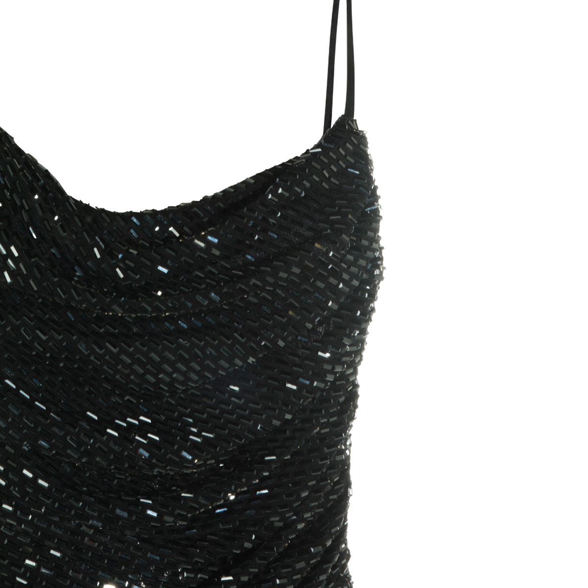 [Self - portrait] Sleeveless dress FW26 PF26041XBBLACK