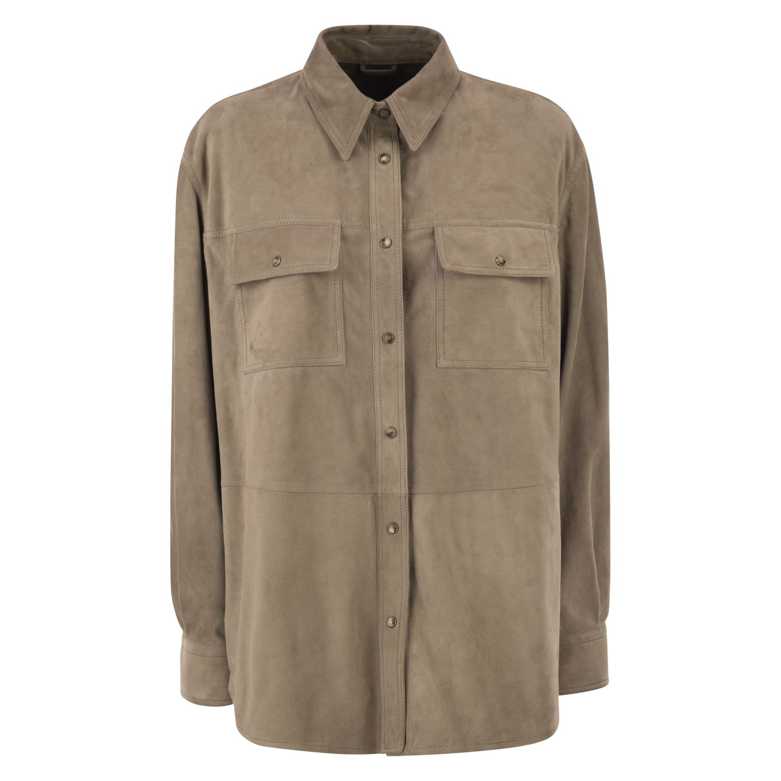 [Brunello Cucinelli] Shirts Long Sleeve SS26 MPCAL7436 C4191