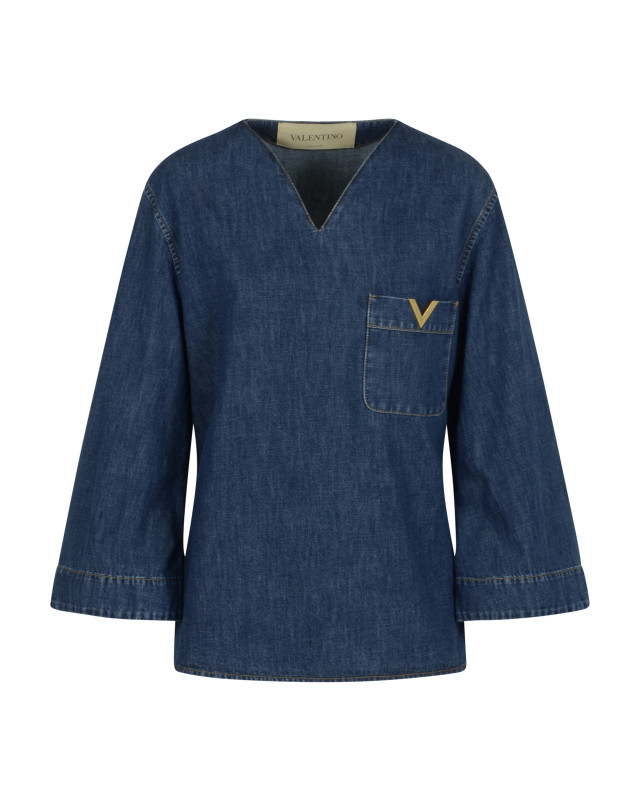 [Valentino] Shirts Long Sleeve SS26 8B3DB03L9YA558