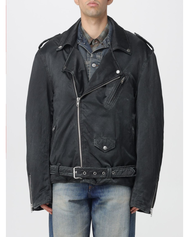 [MM6 Maison Margiela] Leather Jacket FW25 SH0AM0066M35452 899