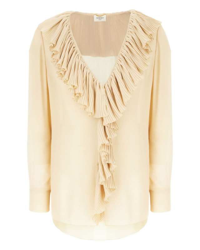 [Saint Laurent] Blouse SS25 820973Y3K459520