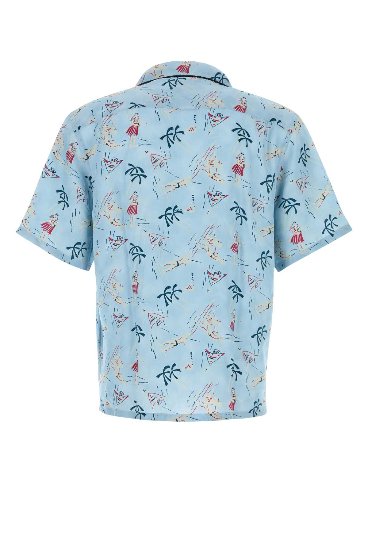 [Prada] Shirts Short Sleeve SS26 UCS524SOOO17OY F0076