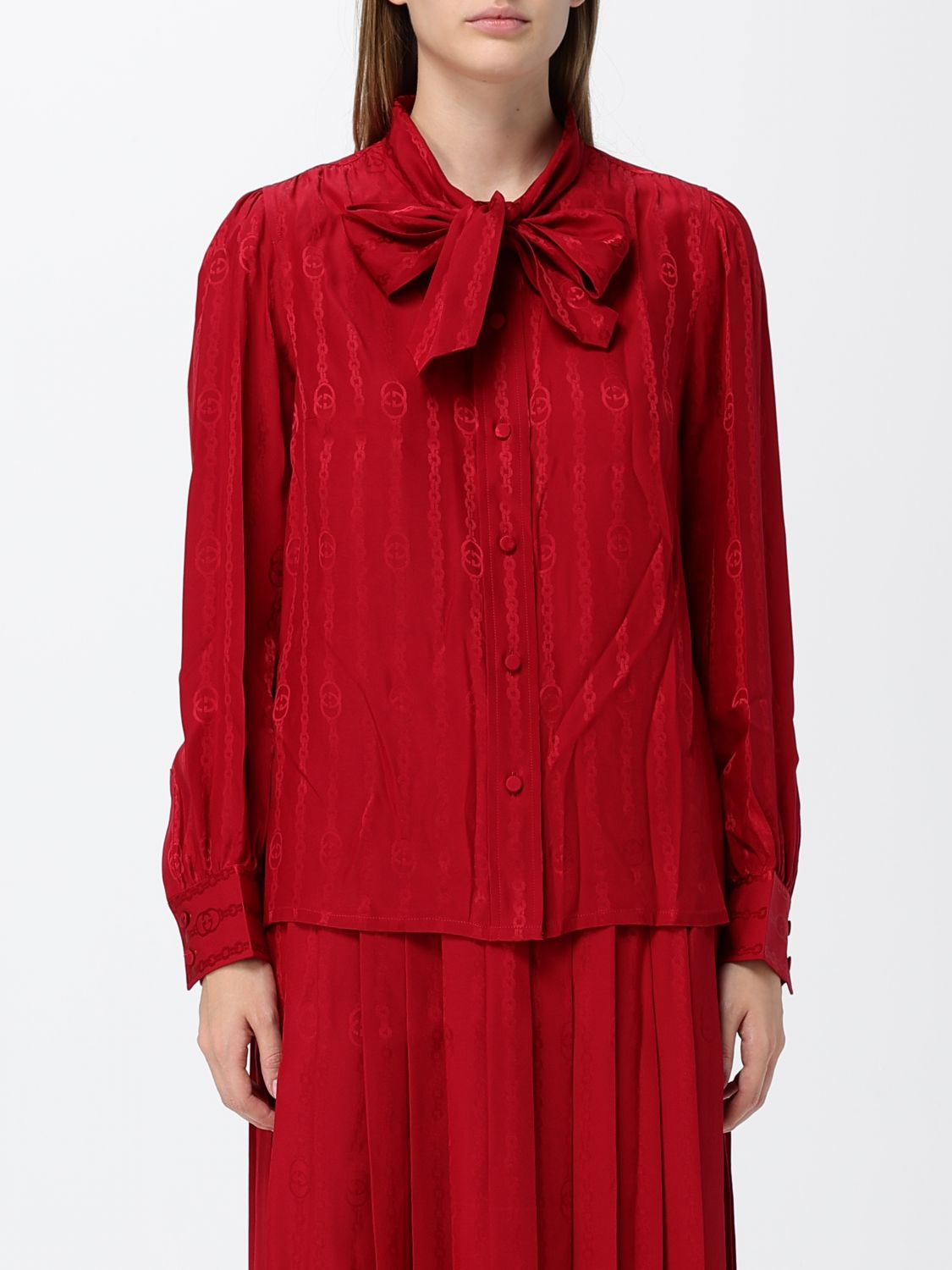[Gucci] Shirt FW26 865102ZAM48 6199