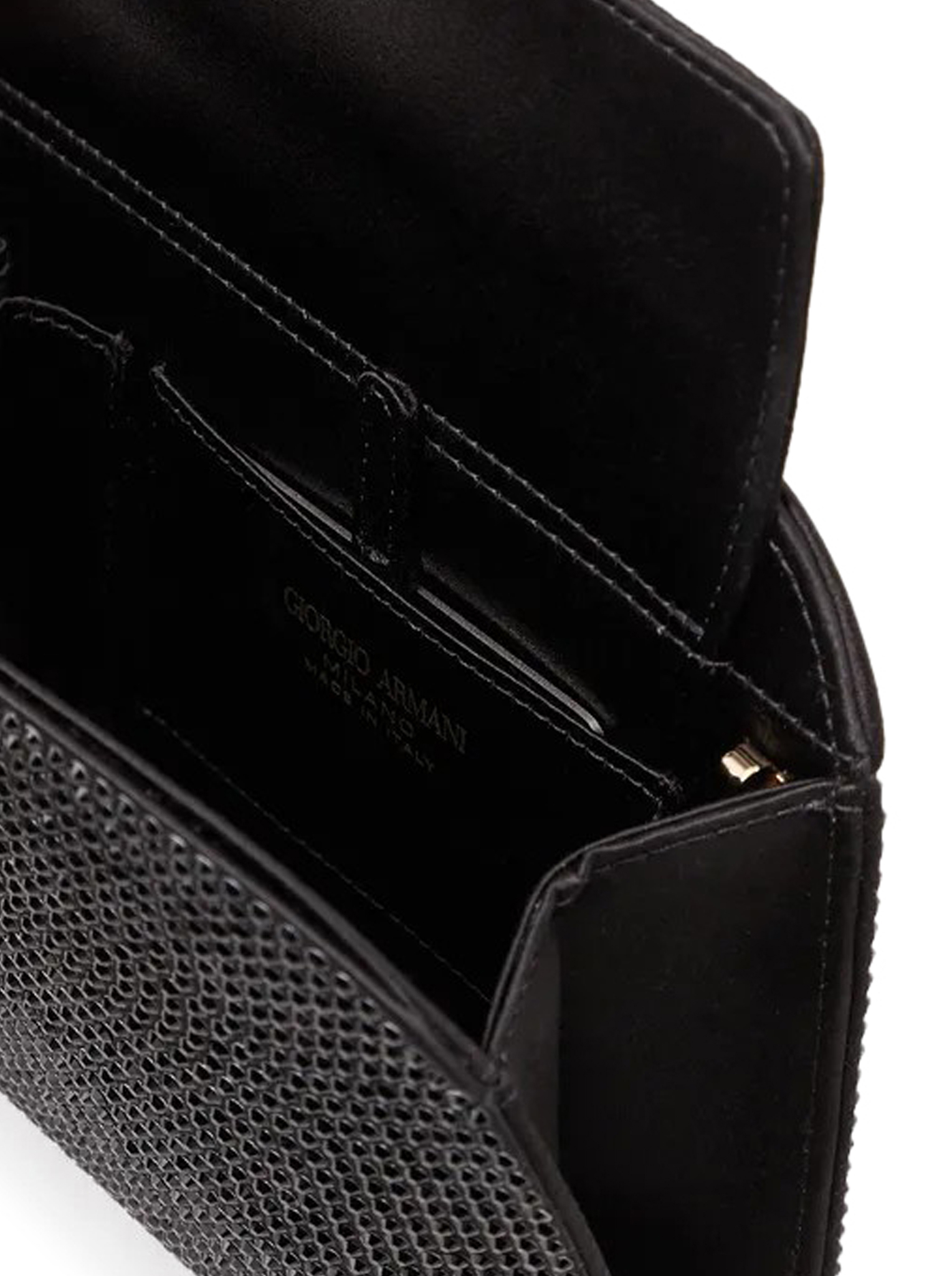 [Giorgio Armani] Clutch bag FW26 Y1C097YFW1A80001 BLACK